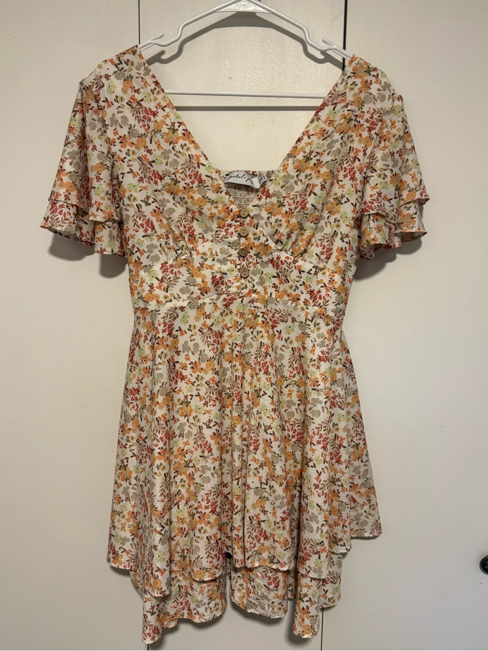 Petal and Pup Floral Mini Dress size 6